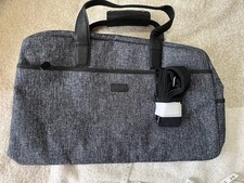 Hackett  Leather & Blue Canvas  Hold All  Bag Brand New 