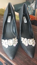 Dune Black Heels Shoes Pointed