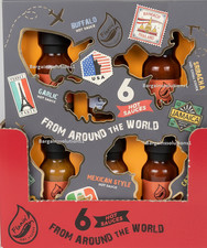6pk World Hot Sauce Assorted