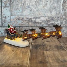 Christmas santa sleigh - sleigh, &