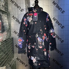 Joules Size 12 Raine Long Coat Rrp £139 Floral Lot 7