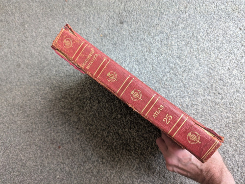 Vintage encyclopedia - vintage,