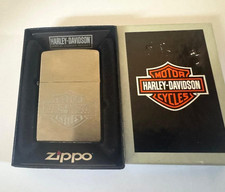 Zippo Lighter Official Harley Davidson Chrome BNIB NS