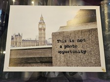 Banksy - x4 Photo Prints - Steve Lazarides *Signed & Numbered*