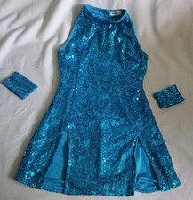 Girls Lolanta Sequin Dance Outfit Dancewear Top Short Wristbands+Socks RRP£32