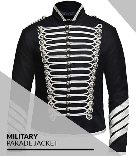Hussar jacket mens steampunk - jacket,