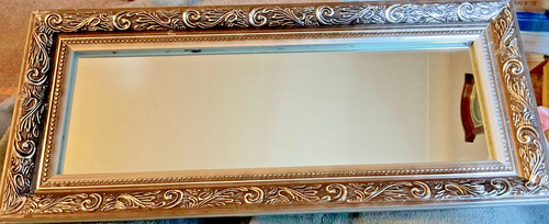 Vintage past times - vintage, mirrored