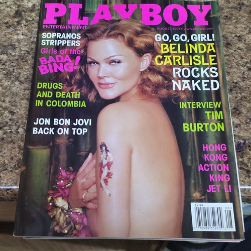 Playboy august 2001 belinda - august,