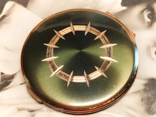 Kigu metallic green and gold