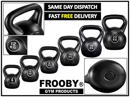 20kg vinyl kettlebell weight - vinyl,