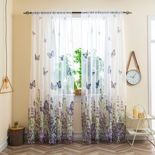 2pcs shimmer curtain slot - curtain,
