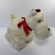 Vintage White Schnauzer plush