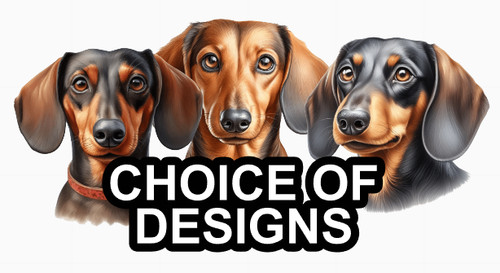 Dachshund self adhesive - dachshund,
