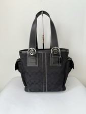 Vintage Coach Carryall Tote