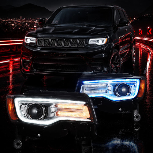 Headlights for 2014 2022 jeep - headlights,