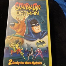 Scooby Doo Meets Batman VHS video tape Warner bros dc Robin joker hanna barbera 