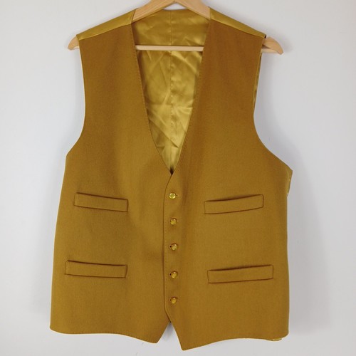 Vintage mens waistcoat 100 - vintage,