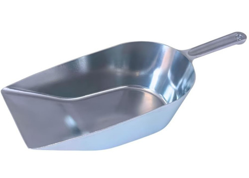 Large metal scoop aluminium - scoop,