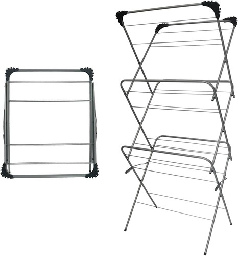 Tier folding clothes airer - clothes,