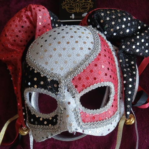 Sliver black red jester - sliver,