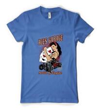 Aces Garage Motor And Engine Poker Car Hot Rod Personalised Unisex Adult T Shirt