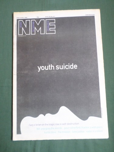 Nme music mag nov 1986 - music,