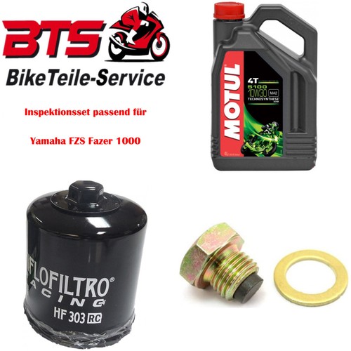 Set oil filter drain plug - drain,