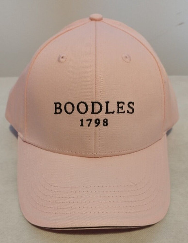 Boodles 1798 logo pink - pink, cap