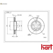 2x brake disc 218 656 for