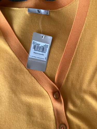 Ladies mustard cardigan - ladies,