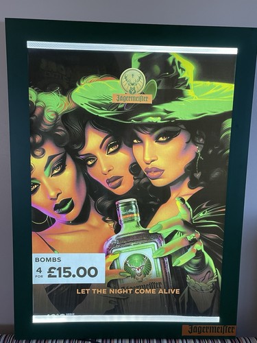 Jagermeister bar advertising - bar,