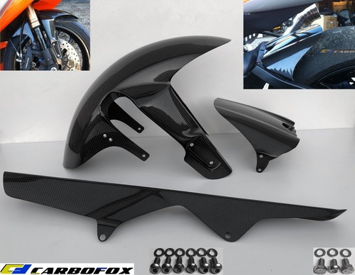 Carbon front fender - front, rear