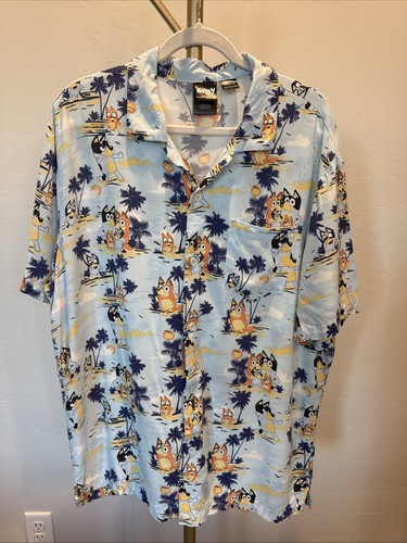 Bluey hawaiian shirt 100 - bluey, 100%