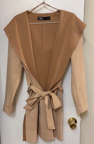 Zara blush pink faux - zara,