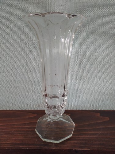 Pressed glass vintage art deco - art,
