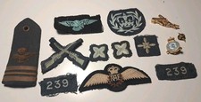 Raf cloth badges piolets - raf, badges.