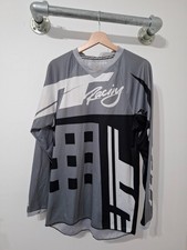 JT Racing jersey Size XL Motocross MTB Grey White Black