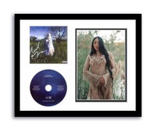 Noah Cyrus Autographed Signed 11x14 Custom Framed CD Photo The Hardest Part ACOA