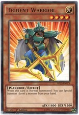 BP03-EN075 Trident Warrior : Shatterfoil Rare 1st Edition Mint YuGiOh Card