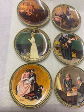 NORMAN ROCKWELL.  Knowles - 6  Limited Edition Plates - Please view