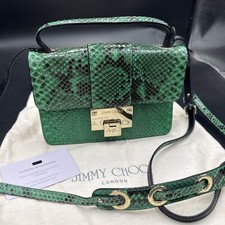 JIMMY CHOO Rebel green black