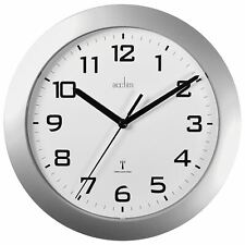 Acctim Peron 23cm Radio Controlled Energy Efficient Wall Clock for Home / Office
