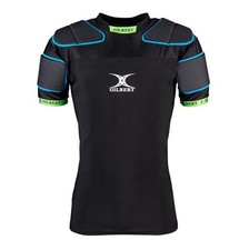 Gilbert Rugby Junior XP 100 Black Protective Body Armour - Free P&P