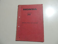 Spare Parts Catalogue Honda CB