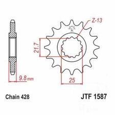 Front Sprocket 20 Tooth Pitch