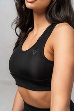 Womens Sports Bra Black -  Gym