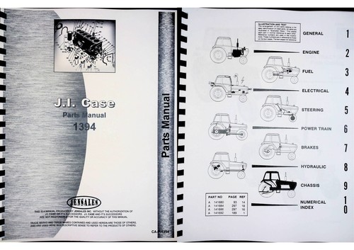 David brown 1394 - tractor, parts