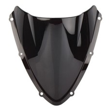 Front Windshield For SUZUKI GSXR600 GSXR750 K8 2008-2010 Black Windscreen Screen