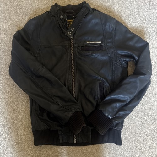 Superdry genuine leather - genuine,
