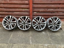 TOYOTA 4X ALLOY WHEELS R17" 16 SPOKE 5-LUG PATTERN 5×114.3 with TPMS